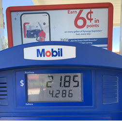 Benzinpreis-Kalifornien