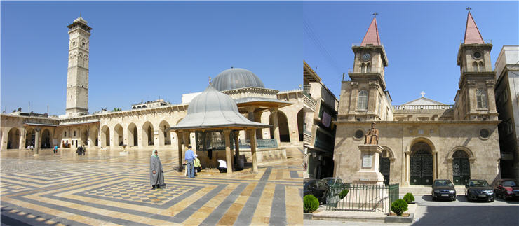 SY_Aleppo_Omayyaden_Moschee und Maronitenkirche_k SY_Aleppo_Omayyaden_Moschee und Maronitenkirche_k